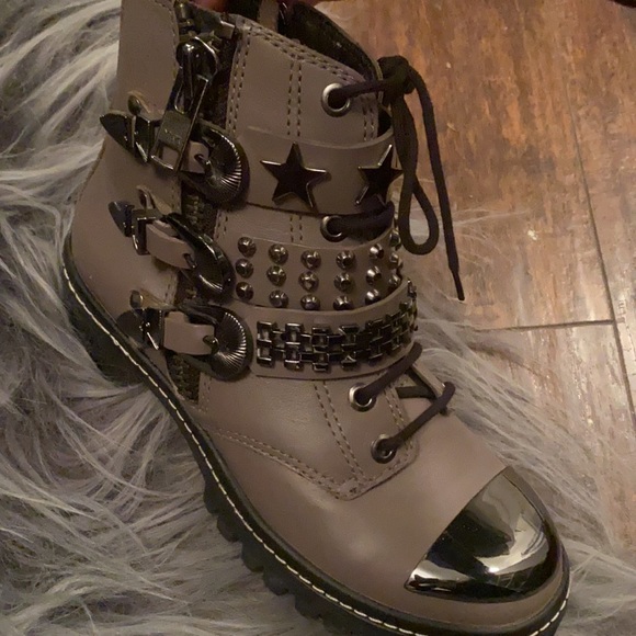 Ivy Kirzhner Combat Boots - Picture 2 of 9